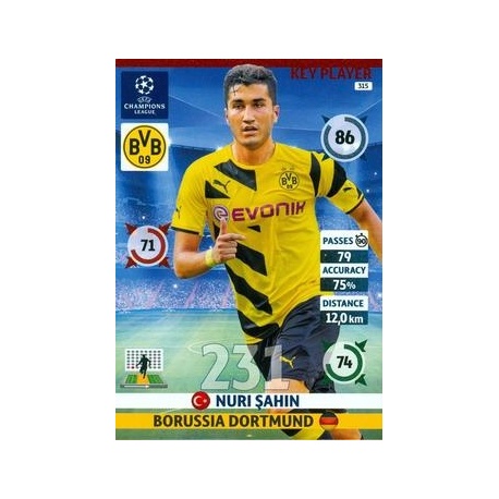 Nuri Şahin Key Player Borussia Dortmund 315