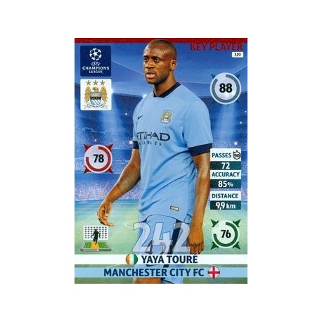 Yaya Touré Key Player Manchester City 319