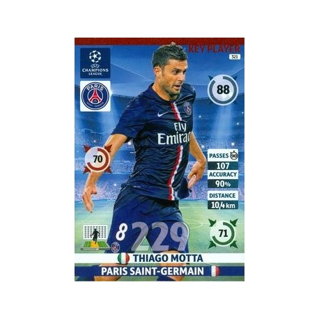Thiago Motta Key Player PSG 321