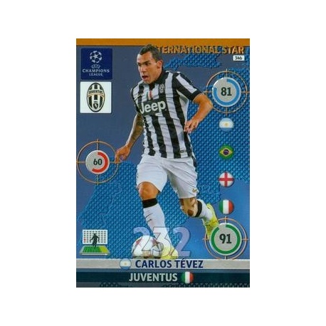 Carlos Tévez International Star Juventus 346