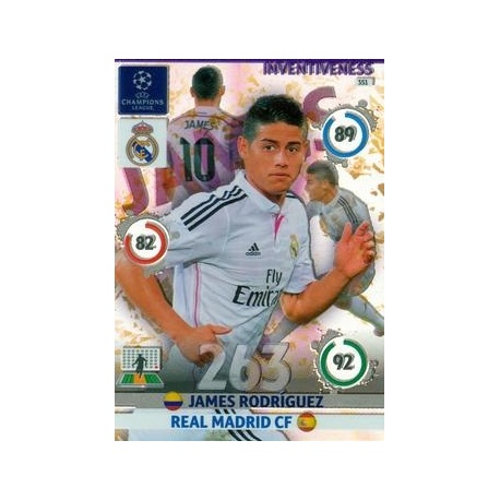 James Rodríguez Inventiveness Real Madrid 351
