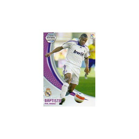 Baptista Nuevas Fichas Bis Real Madrid 176 Megacracks 2007-08