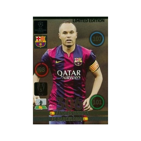 Andrés Iniesta Limited Edition Barcelona