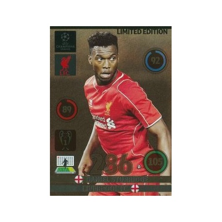 Trading Cards Daniel Sturridge Limited Edition Panini Adrenalyn XL