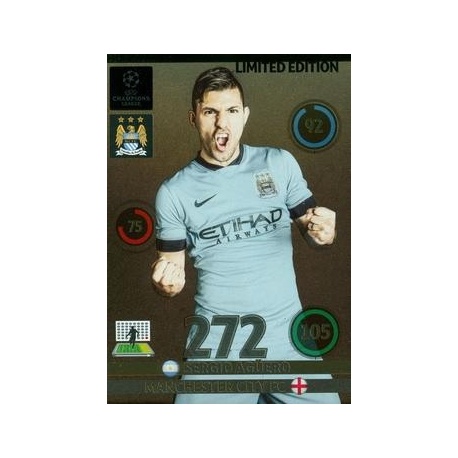 Sergio Agüero Limited Edition Manchester City