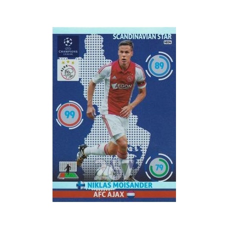 Niklas Moisander Scandinavian Stars AFC Ajax