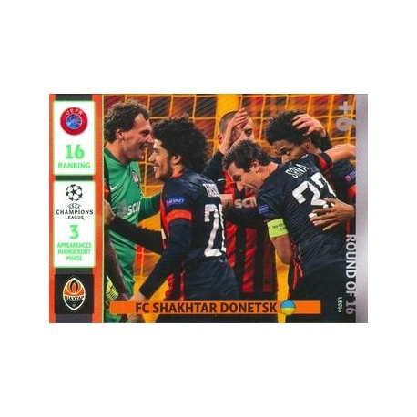 Shakhtar Donetsk Round of 16 UE016
