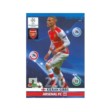 Kieran Gibbs Arsenal UE017