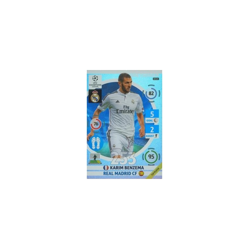 Buy Cards Karim Benzema Game Changer Real Madrid Panini Adrenalyn
