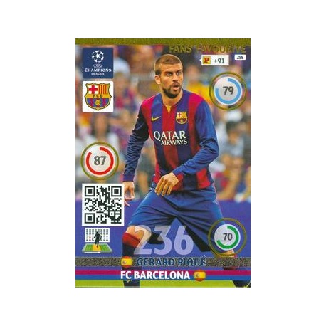 Gerard Piqué Fans Favourite Barcelona 258