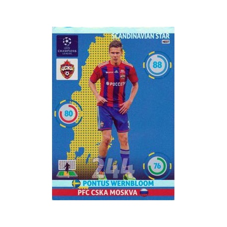 Pontus Wernbloom Scandinavian Stars CSKA Moskva