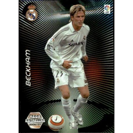 Beckham Mega Estrellas Real Madrid 369 Megacracks 2006-07
