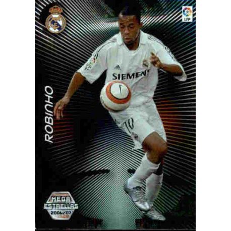 Robinho Mega Estrellas Real Madrid 387 Megacracks 2006-07
