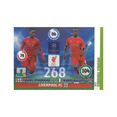 Daniel Sturridge / Mario Balotelli Double Trouble Liverpool 355