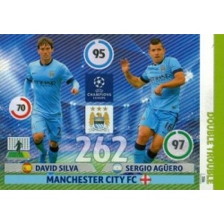 David Silva / Sergio Agüero Double Trouble Manchester City 356