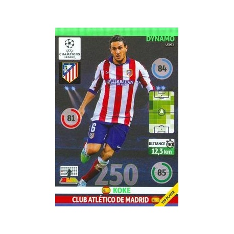 Koke Dynamo Club Atletico de Madrid UE093