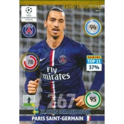 Zlatan Ibrahimovic Fans Favourite PSG UE121