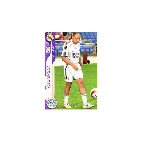 Emerson Nuevas Fichas Bis Real Madrid 191 Bis Megacracks 2006-07