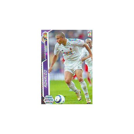 Ronaldo Real Madrid 198 Megacracks 2005-06