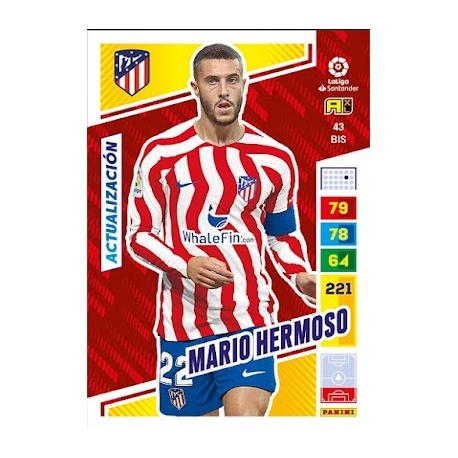 Mario Hermoso Actualización Atlético Madrid 43 Bis