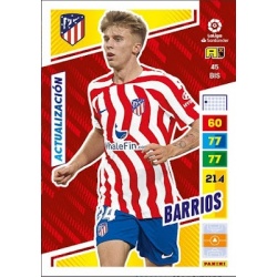 Barrios Actualización Atlético Madrid 45 Bis