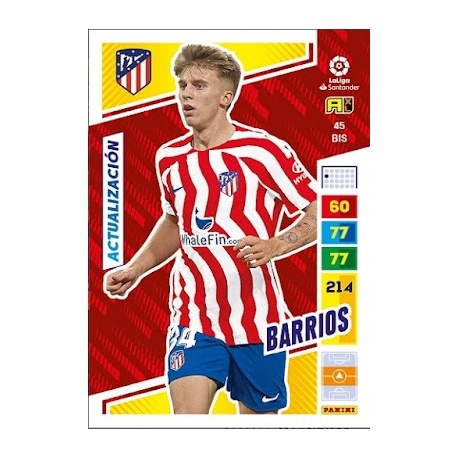 Barrios Actualización Atlético Madrid 45 Bis