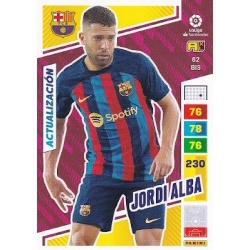 Jordi Alba Actualización Barcelona 62 Bis