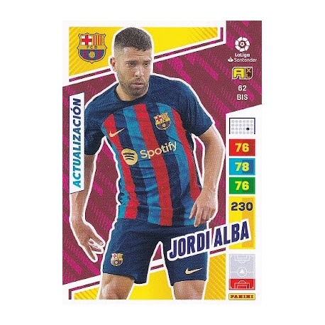 Jordi Alba Actualización Barcelona 62 Bis