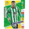 Comprar Cromo Abner Vinicius Nuevo Fichaje Betis Panini Adrenalyn Liga Santander 2023