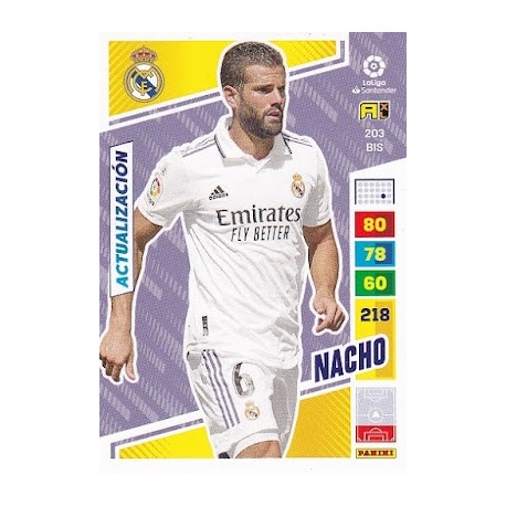 Nacho Actualización Real Madrid 203 Bis