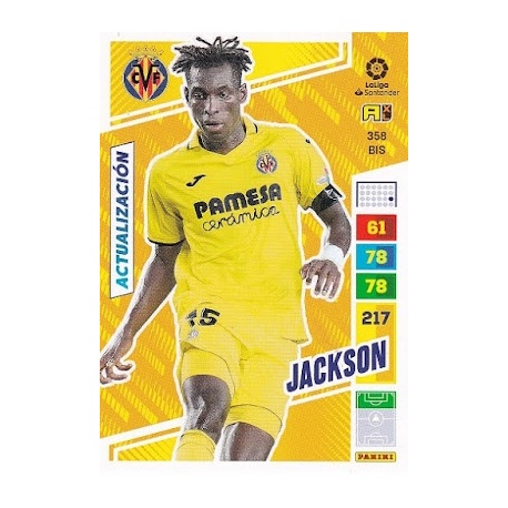 Comprar Trading Card Jackson Actualización Villarreal Panini