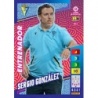 Venta Cromo Sergio González Entrenador Cádiz Panini Adrenalyn XL Liga Santander 2023
