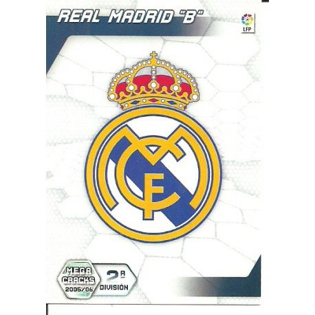 R. Madrid "B" Escudos 2º División 436 Megacracks 2005-06