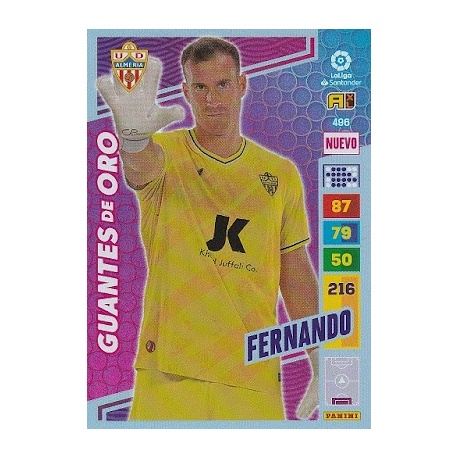 Fernando Nuevo Guantes de Oro Almeria 496