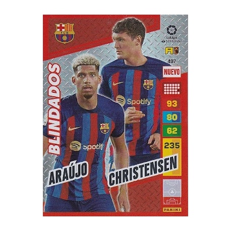 Araujo - Christensen Nuevo Blindados Barcelona 497