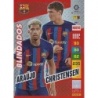 Sale Cards Araujo - Christensen Nuevo Blindados Barcelona Panini Adrenalyn XL Liga Santander 2023