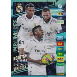 Rodrygo - Benzemá - Vinicius Nuevo Imparables Real Madrid 506