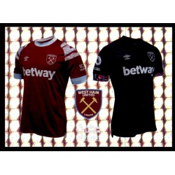 West Ham United Home and Away Kit 21