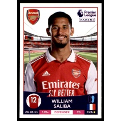 William Saliba Arsenal 58