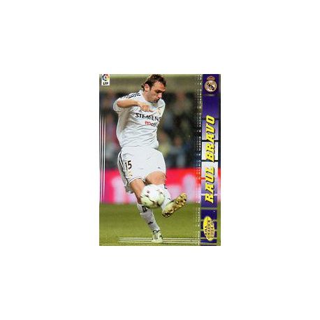 Raul Bravo Real Madrid 169 Megacracks 2004-05