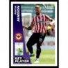 Sale Sticker of Pontus Jansson Key Player Brentford Premier League Stickers 2023 Panini