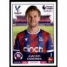 Cromos de Fútbol Joachim Andersen Crystal Palace Premier League Stickers Panini 2023