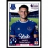 Venta Cromo de James Tarkowski Everton Premier League Stickers 2023 Panini
