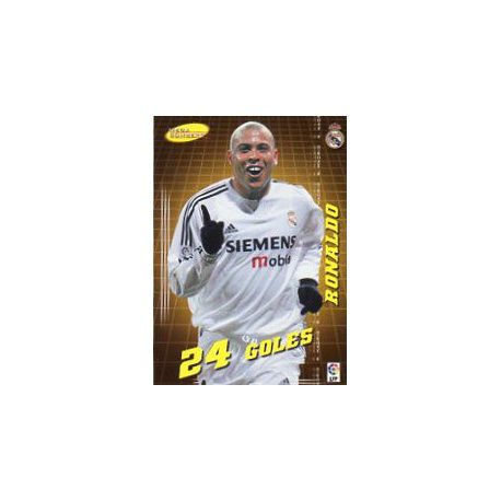 Ronaldo Mega Bombers Real Madrid 397 Megacracks 2004-05