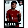 Cromos de Fútbol Luis Diaz Elite Liverpool Premier League Stickers Panini 2023