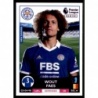 Venta Cromo de Wout Faes Leicester City Panini Premier League 2023 Stickers