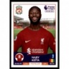 Cromos de Fútbol Naby Keïta Liverpool Premier League Stickers 2023 Panini