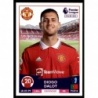 Cromos de Fútbol Diogo Dalot Manchester United Premier League Stickers 2023
