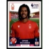 Comprar Cromo Omar Richards Nottingham Forest Premier League Stickers Panini 2023