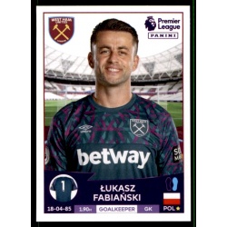 Lukasz Fabiański West Ham United 580